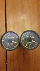 BEECHCRAFT FUEL FLOW INDICATOR P/N 101-384153-1